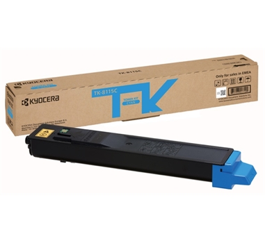 [114327] Kyocera Tóner cian 6.000 páginasTK-8115C (1T02P3CNL0)