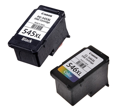 [107882] CANON CARTUCHO TINTA NEGRO/COLOR PG545XL/CL546XL 400 PÁGINAS PACK 2