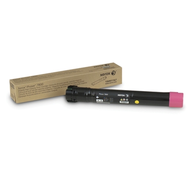 [114239] XEROX TONER MAGENTA PHASER 7800 GRAN CAPACIDAD 17.200 PAGINAS