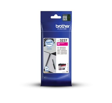 [113954] BROTHER Cartucho MAGENTA HLJ6000DW MFCJ5945DW MFCJ6945DW 3.000pag. LC3237M