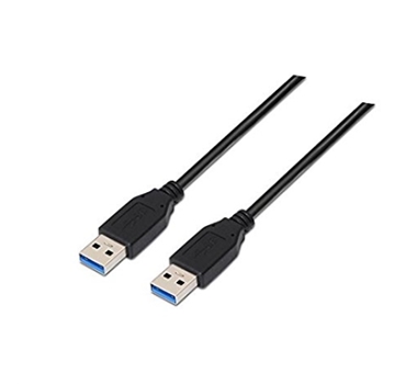 [107207] Nanocable - Cable USB 3.0 de 1,0m A/M - B-H negro