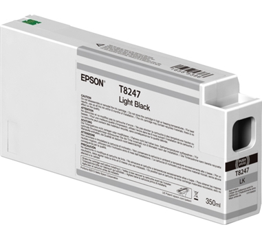 [113913] Epson Cartucho de tinta negro claro 350 ml C13T824700 (T8247)