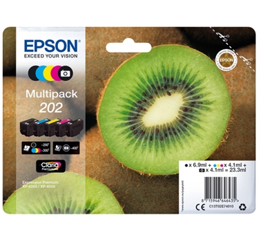 [113844] Epson Multipack negro / cian / magenta / amarillo C13T02E74010 (202)