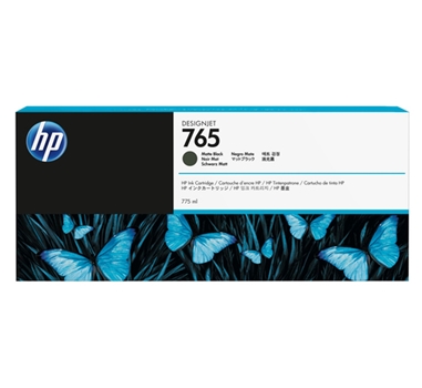 [113739] HP Cartucho de tinta negro (mate) 775 ml F9J55A (765)