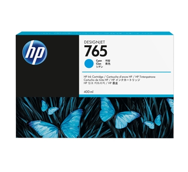 [113736] HP Cartucho de tinta cian 400 ml F9J52A (765)
