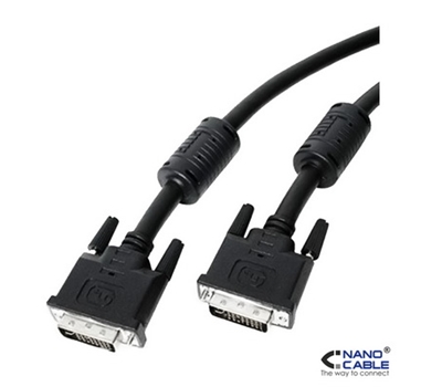 [106722] Nanocable - Cable DVI Dual Link 24+1 M-M 3m