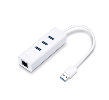 [113217] TP-Link - Adaptador UE330 USB3.0 a RJ45 Ethernet Gigabit + HUB USB 3.0