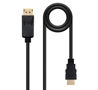 [112666] Nanocable - Cable DisplayPort/M aHDMI/M - Negro - Longitud 2.0 m