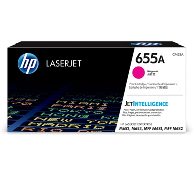 [112123] HP LASERJET ENTERPRISE M652 TONER MAGENTA 655A CF453A 10.500 PAGINAS