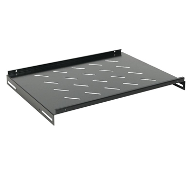 [111736] Phasak - Bandeja fija 1U para rack 1000mm exterior de fondo - negra