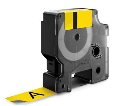 [111521] Dymo cinta Negro sobre amarillo S0718450 (18432)