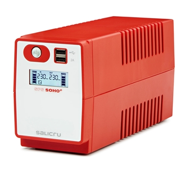 [111393] Salicru - SAI SPS SOHO+ 650VA/360W In-Line - 2xUSB - LCD - NUEVA REVISIÓN