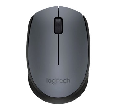 [111321] Logitech - Raton M170 - Inalambrico - USB - 1000 dpis - Color Gris