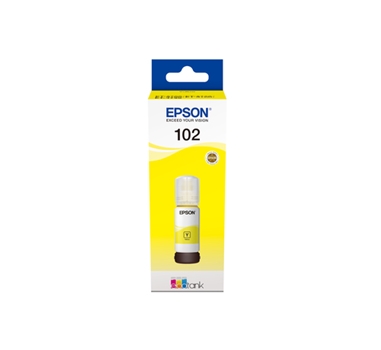 [111303] EPSON 102 EcoTank Yellow Ink Bottle ET-2700/ ET-2750/ET-3700 /ET-3750 /ET4750