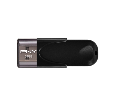 [111240] PNY - Pendrive 64Gb Attache USB 2.0 - Color Negro 