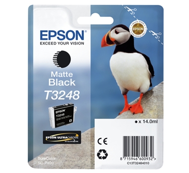 [111183] EPSON SURECOLOR SC-P400 CARTUCHO NEGRO MATE