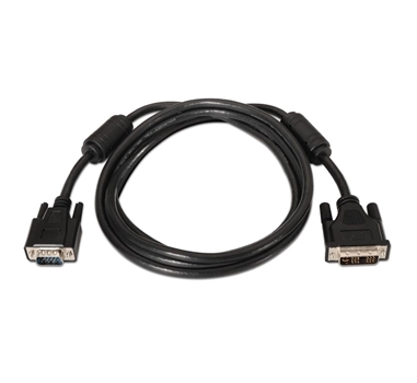 [111026] Nanocable - Cable DVI 18+5/M a VGA HDB15/M 3m Negro