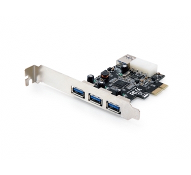 [110280] Conceptronic - Controladora PCI-Express USB 3.0 x 3 Puertos Externos + 1 Interno