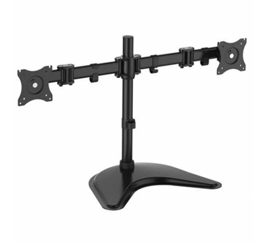 [110220] Equip - Soporte Doble Monitor De 13" a 27" - Formato Sobremesa  - Negro