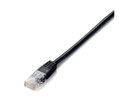 [110214] Equip - Cable de red latiguillo UTP Cat.6 3m - Color Negro