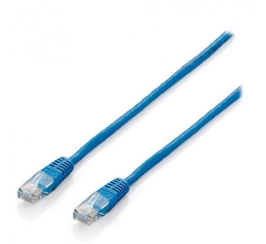 [110212] Equip - Cable de red latiguillo UTP Cat.6 0.5m - Color Azul