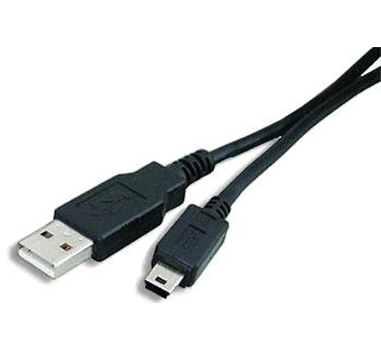 [110181] Equip - Cable USB a MiniUSB - USB-A/M a USB-B/M - 1.8m - Negro