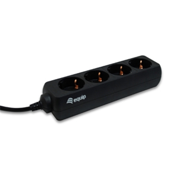 [110158] Equip - Regleta 4 tomas especial SAIS - conector IEC macho - 1.1M