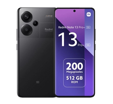 [130686] Xiaomi - Smartphone Redmi Note 13 Pro+ - 12/512GB - 6.67" - 5G - Negro