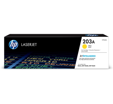 [109225] HP TONER 203A AMARILLO Laserjet  Pro M254, MFP M280,MFP M281 1.300pag.