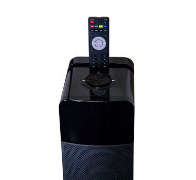 [109113] Talius - Barra de sonido Neva - Formato torre - 60W - Bluetooth - USB - AUX - SD - FM - Mando a distancia - Entrada de microfono - Blanco
