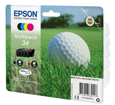 [108806] EPSON MULTIPACK 4 COLORES  WF3720DWF INK (4)