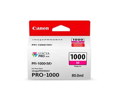 [108748] Canon Cartucho Magenta PFI-1000M  iPF PRO1000 80ML.