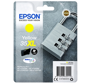 [108225] EPSON CARTUCHO AMARILLO 35XL Pag. 1900 Aprox