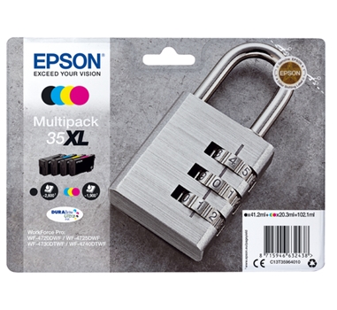 [108217] EPSON Multipack 4 colores 35XL DURABrite Ultra Ink