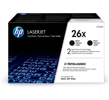 [108124] HP TONER NEGRO PACK2 M402/426 ALTA CAPACIDAD