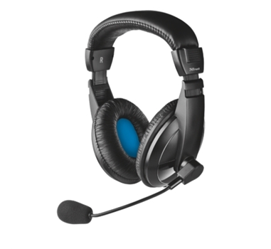 [107504] Trust - Auriculares Quasar Stereo + Microfono