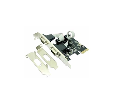 [107113] Approx - Tarjeta PCI-Express 2xPuerto Serie incluye adaptador de bajo perfil