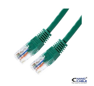 [106977] Nanocable - Cable de red latiguillo UTP CAT.6 de 3m - color Verde