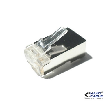 [106860] Nanocable - Bolsa 10 conectores RJ45 Cat.6 FTP
