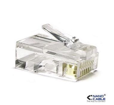 [106857] Nanocable - Bolsa 10 conectores RJ45 Cat.5e