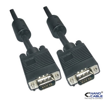 [106713] Nanocable - Cable SVGA con ferrita HDB15/M - HDB15M 30m