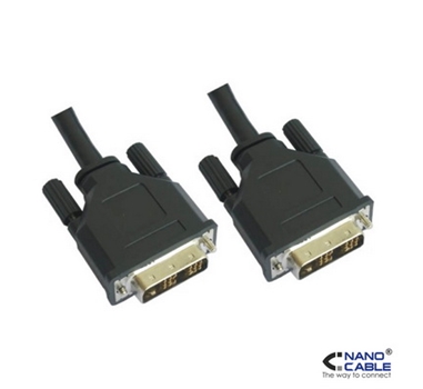 [106671] Nanocable - Cable DVI Single Link 18+1 M-M 1.8m Negro