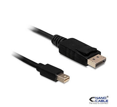 [106670] Nanocable - Cable Mini Displayport a Displayport macho-macho 2m