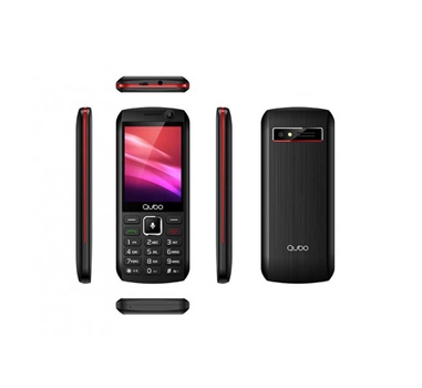 [131236] Teléfono Qubo P280 2,8" 4G Kaios Negro
