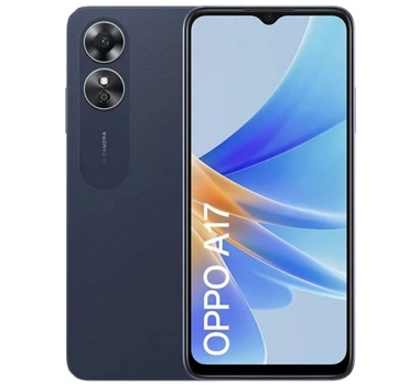 [124970] OPPO - Smartphone A17 - 6.56" - Dual SIM - Android 12 - 4G - 4/64GB - Negro