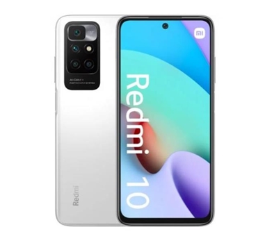 [123593] Xiaomi - Smartphone Redmi 10 - 6.5"  FHD+ (2400 x 1080) - 4G - NFC - 4/128GB - Blanco