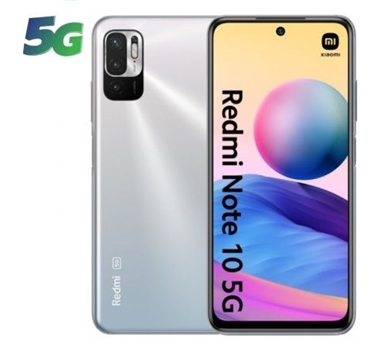 [123234] Xiaomi - Smartphone Redmi Note 10 - 5G - 6.5" - 4/128GB - Plata