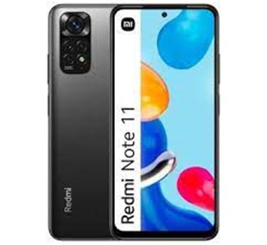 [122149] Xiaomi - Smartphone Redmi Note 11 - 6.43" - 2340 x 1080 pixeles - 4/128GB - Android 11 - 4G - Bat. 5000 mAh - Gris Grafito
