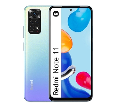 [123814] Xiaomi - Smartphone Redmi Note 11 - 6.43" FHD+ - NFC - 4/128GB - Dual SIM - 4G - Azul