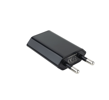[119733] Nanocable - Mini cargador USB - 5V/1A - Negro
